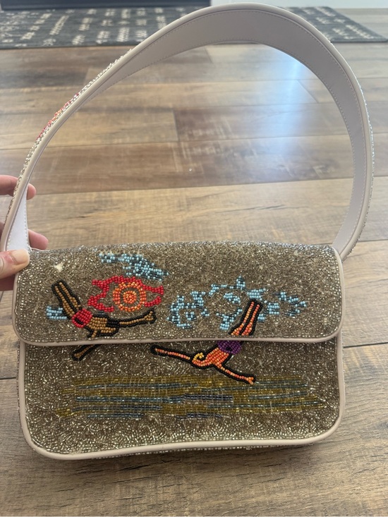 STAUD Handbags - STAUD Tommy swimmer beaded bag